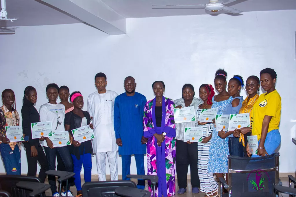Ngoddo Development Initiative GirlTech participants