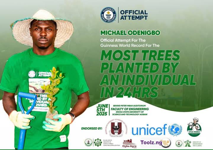 Most trees planted Guinness World Records